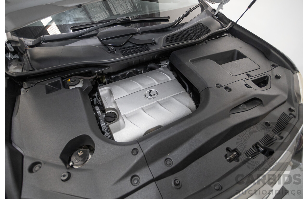 9/2013 Lexus RX350 Luxury GGL15R MY12 4d Wagon White Pearl V6 3.5L