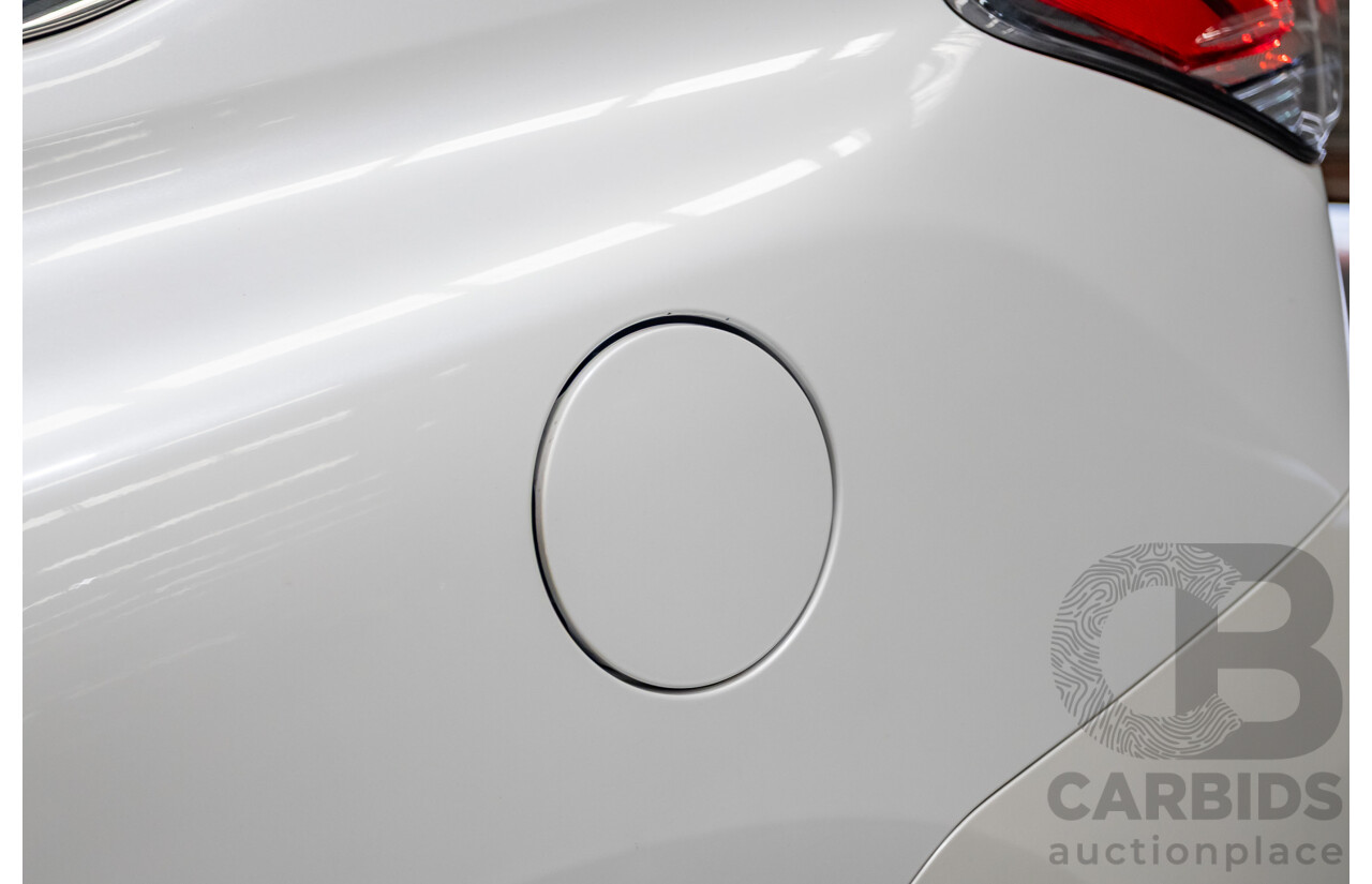 9/2013 Lexus RX350 Luxury GGL15R MY12 4d Wagon White Pearl V6 3.5L