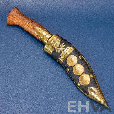 Decorative Nepalese Kukri in Sheath