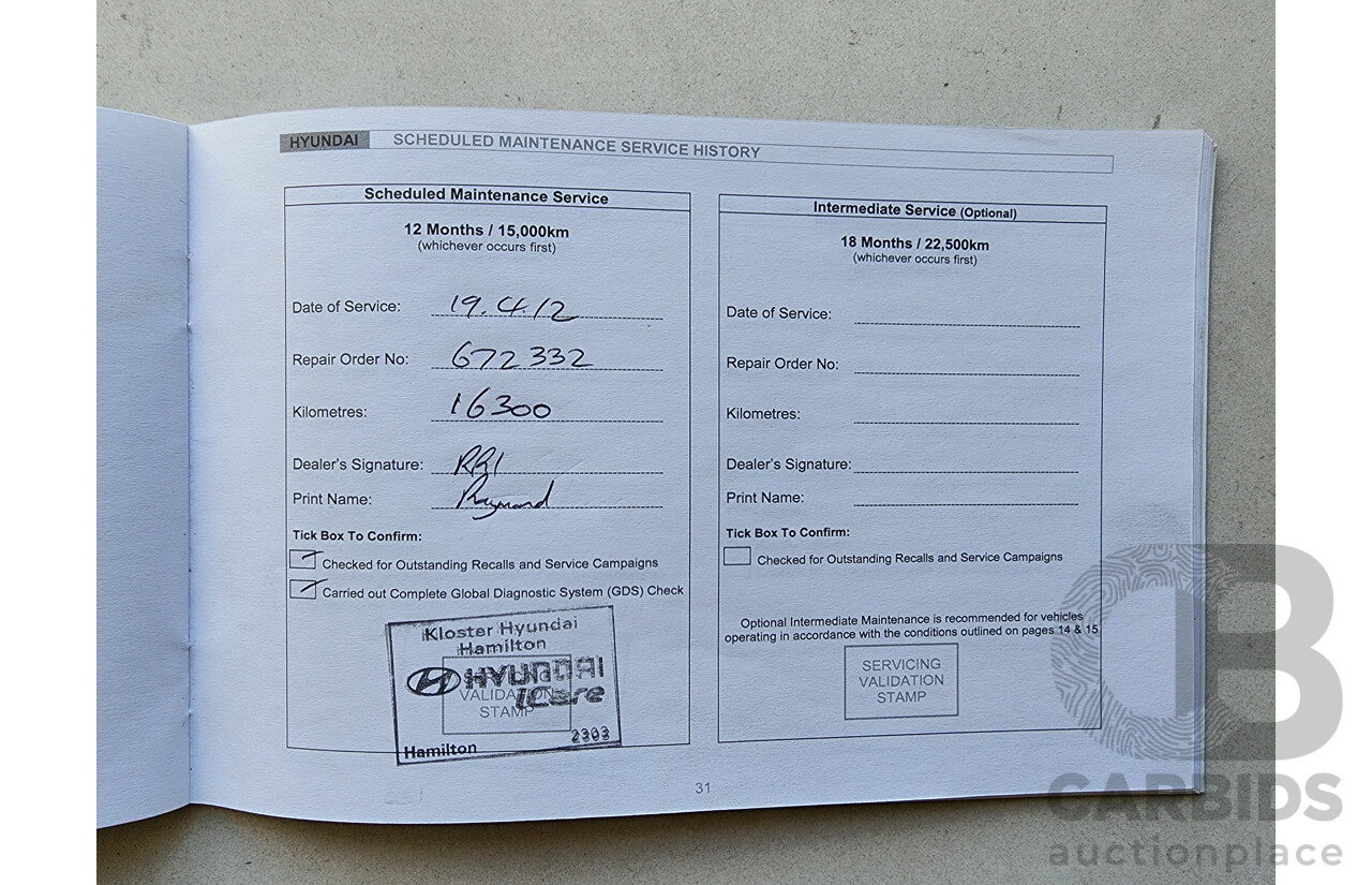 5/2011 Hyundai i20 Active PB MY11 5d Hatchback Silver 1.4L