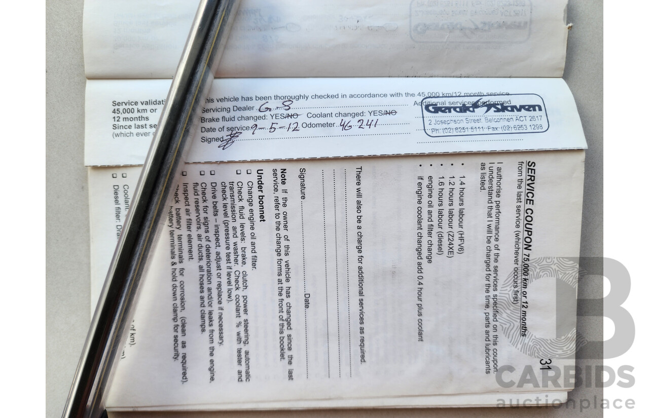 3/2010 Holden Captiva LX (4x4) CG MY10 4d Wagon Grey 2.0L