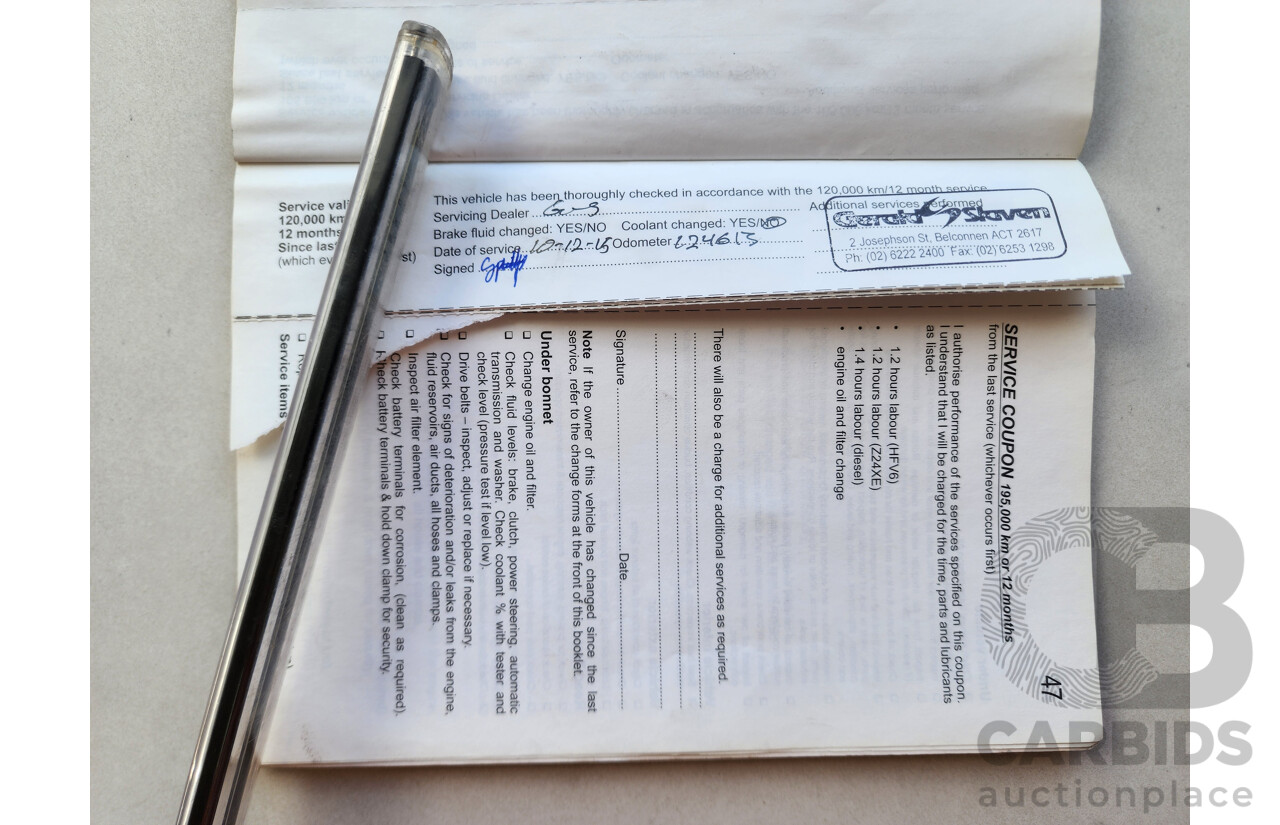 3/2010 Holden Captiva LX (4x4) CG MY10 4d Wagon Grey 2.0L