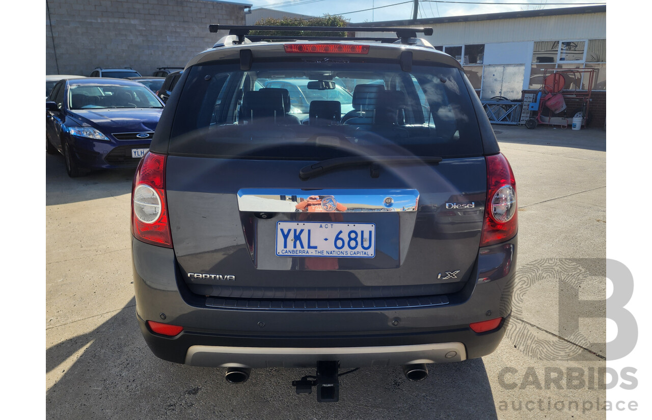 3/2010 Holden Captiva LX (4x4) CG MY10 4d Wagon Grey 2.0L