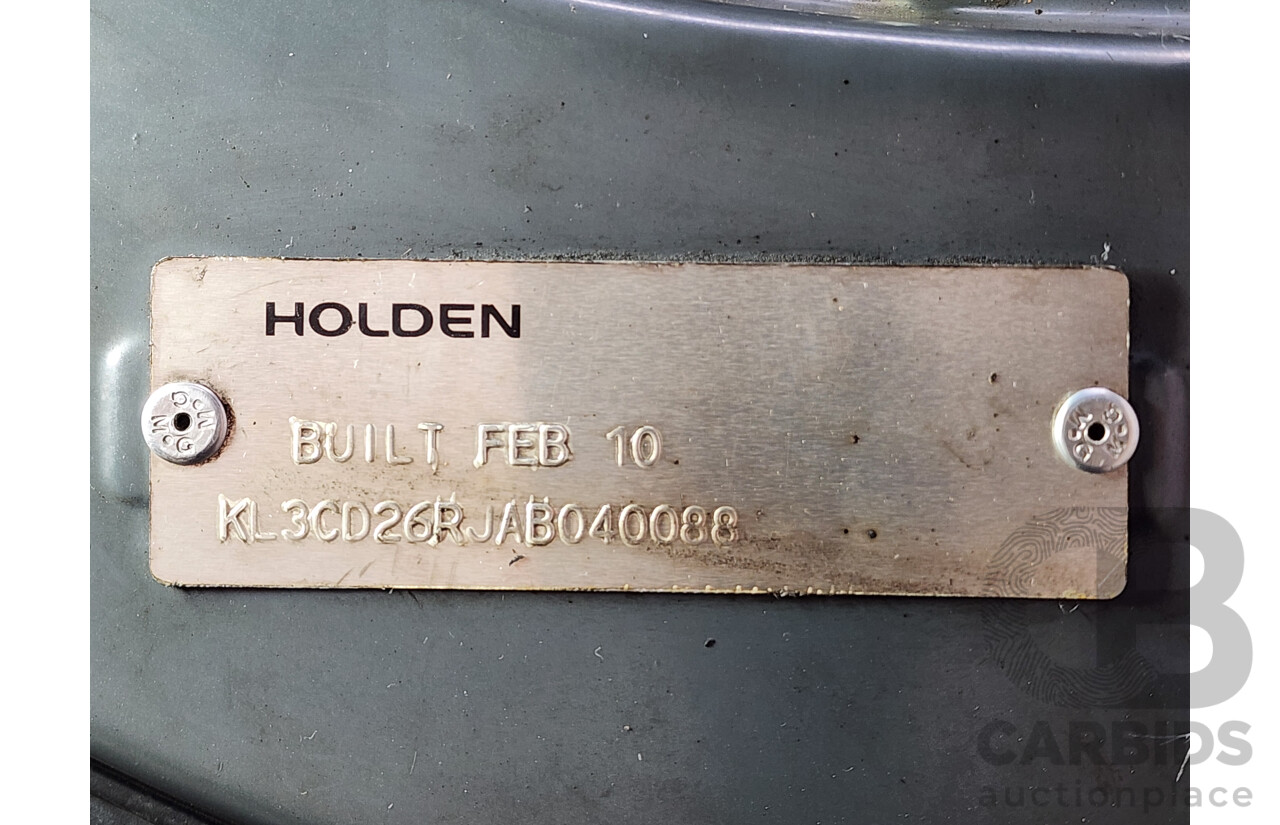 3/2010 Holden Captiva LX (4x4) CG MY10 4d Wagon Grey 2.0L