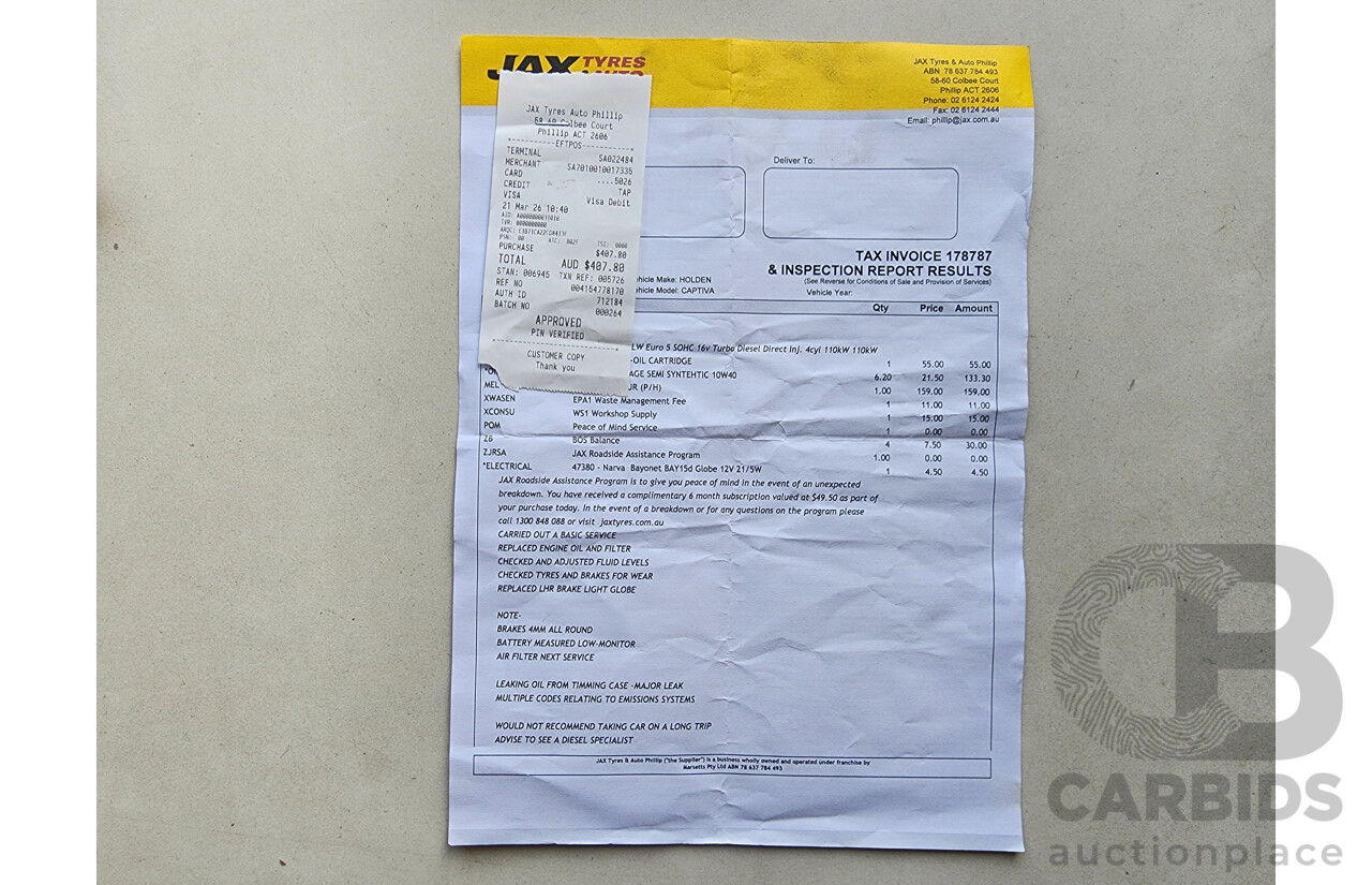 3/2010 Holden Captiva LX (4x4) CG MY10 4d Wagon Grey 2.0L