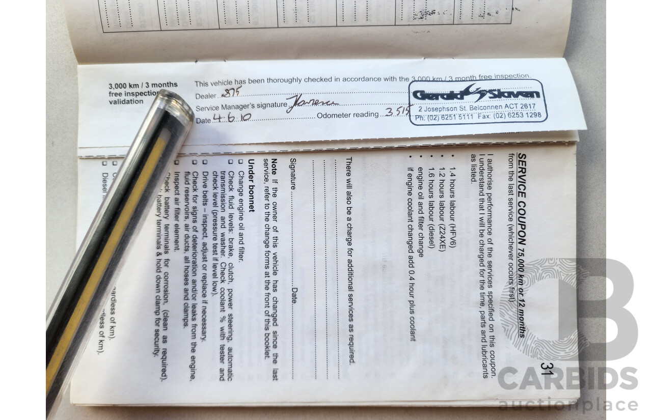 3/2010 Holden Captiva LX (4x4) CG MY10 4d Wagon Grey 2.0L