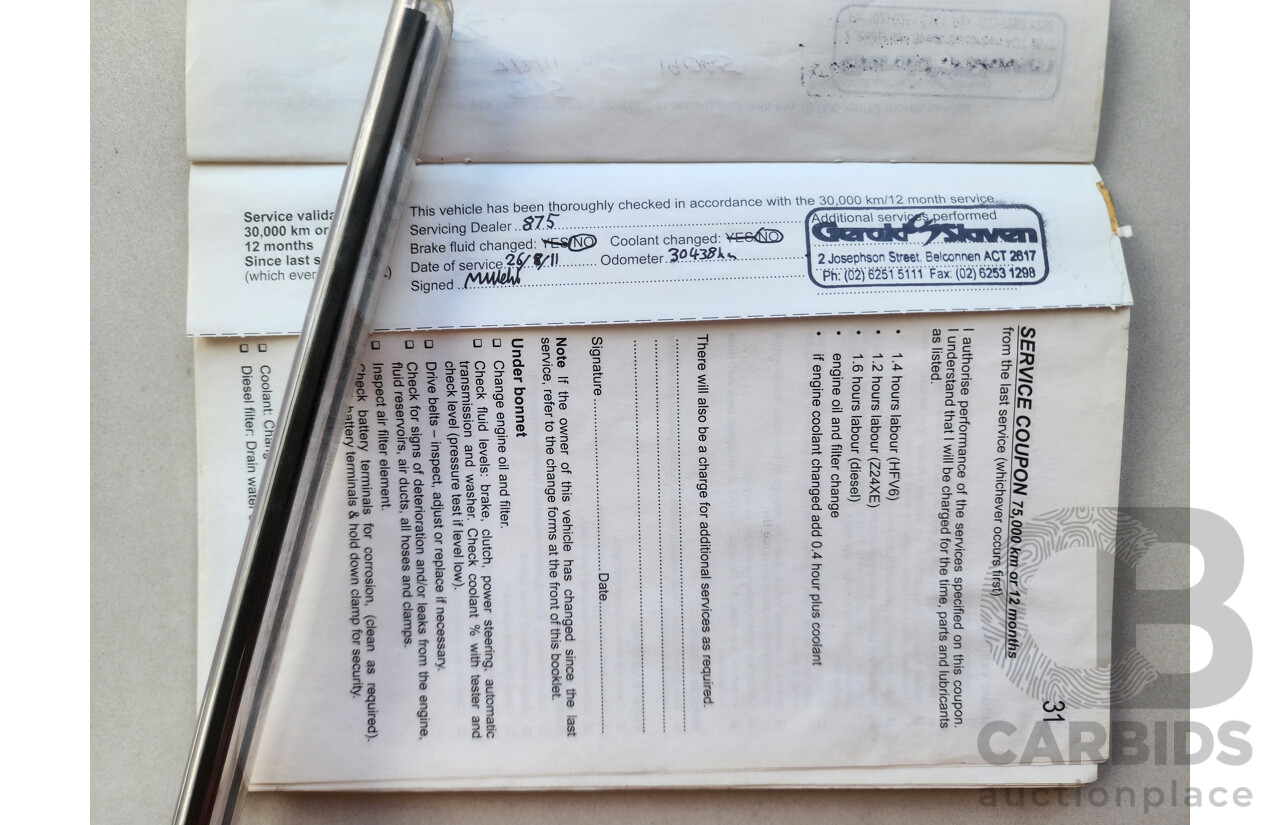 3/2010 Holden Captiva LX (4x4) CG MY10 4d Wagon Grey 2.0L