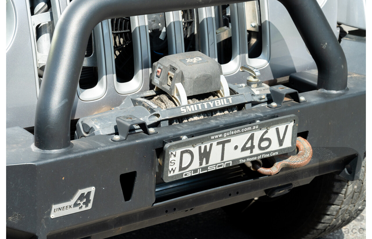 1/2018 Jeep Wrangler Unlimited Overland (4x4) JK MY18 4D Hardtop Billet Silver Metallic V8 5.7L