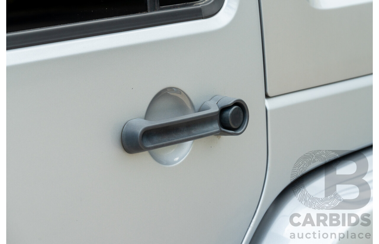 1/2018 Jeep Wrangler Unlimited Overland (4x4) JK MY18 4D Hardtop Billet Silver Metallic V8 5.7L