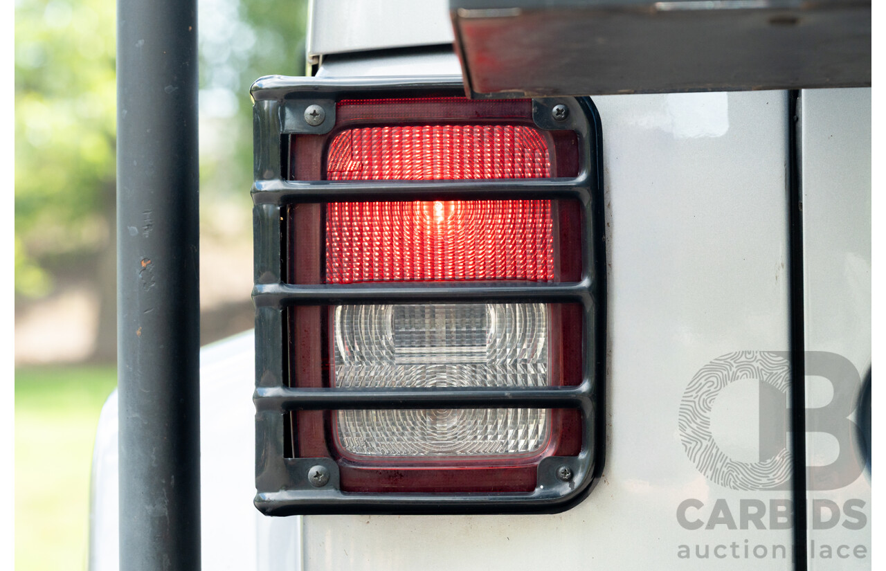 1/2018 Jeep Wrangler Unlimited Overland (4x4) JK MY18 4D Hardtop Billet Silver Metallic V8 5.7L