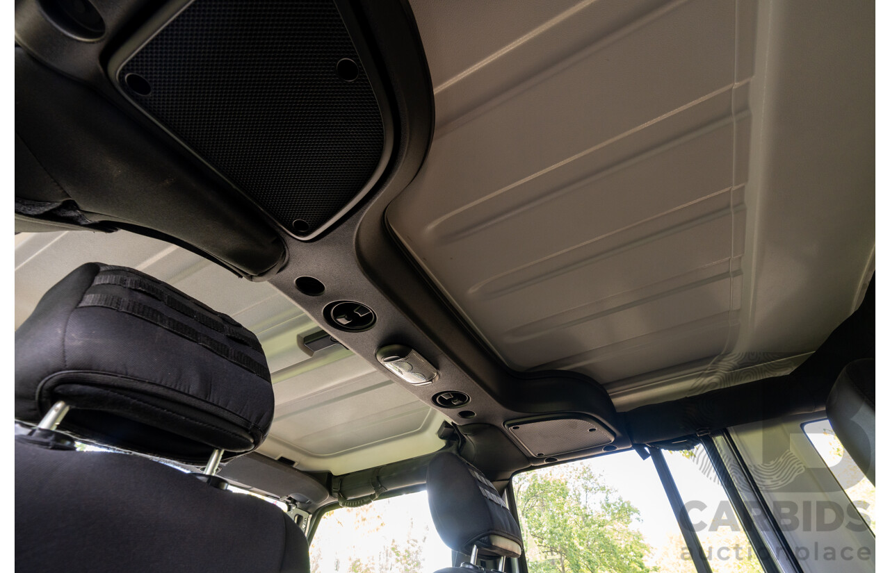 1/2018 Jeep Wrangler Unlimited Overland (4x4) JK MY18 4D Hardtop Billet Silver Metallic V8 5.7L