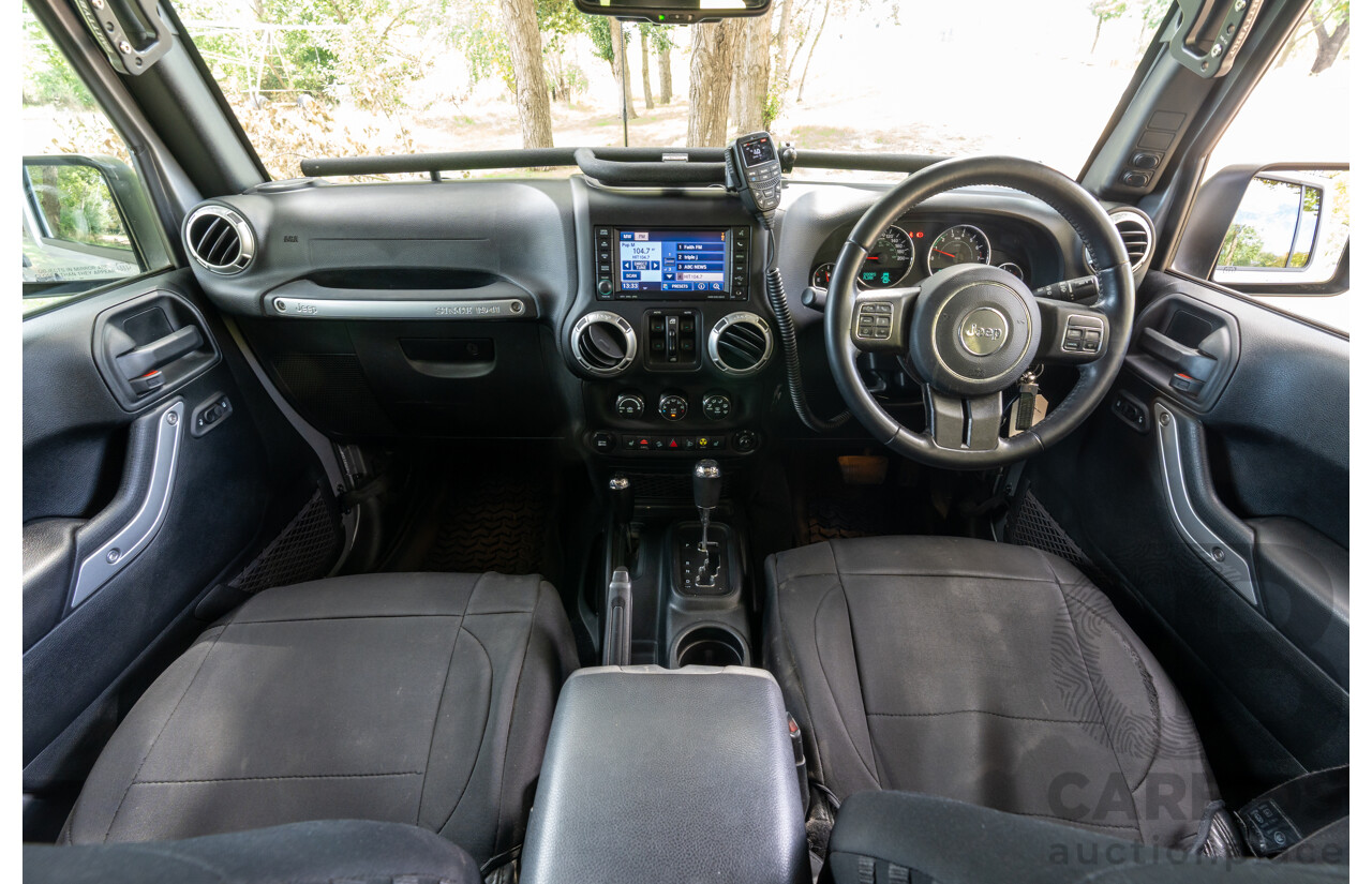 1/2018 Jeep Wrangler Unlimited Overland (4x4) JK MY18 4D Hardtop Billet Silver Metallic V8 5.7L