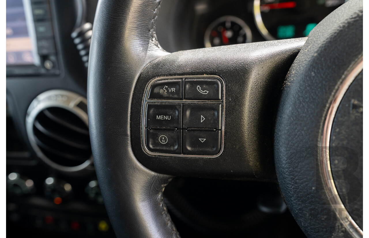 1/2018 Jeep Wrangler Unlimited Overland (4x4) JK MY18 4D Hardtop Billet Silver Metallic V8 5.7L