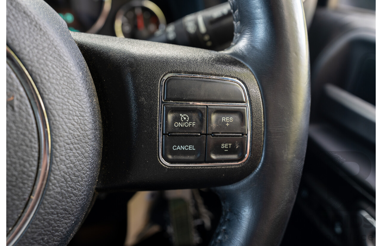 1/2018 Jeep Wrangler Unlimited Overland (4x4) JK MY18 4D Hardtop Billet Silver Metallic V8 5.7L