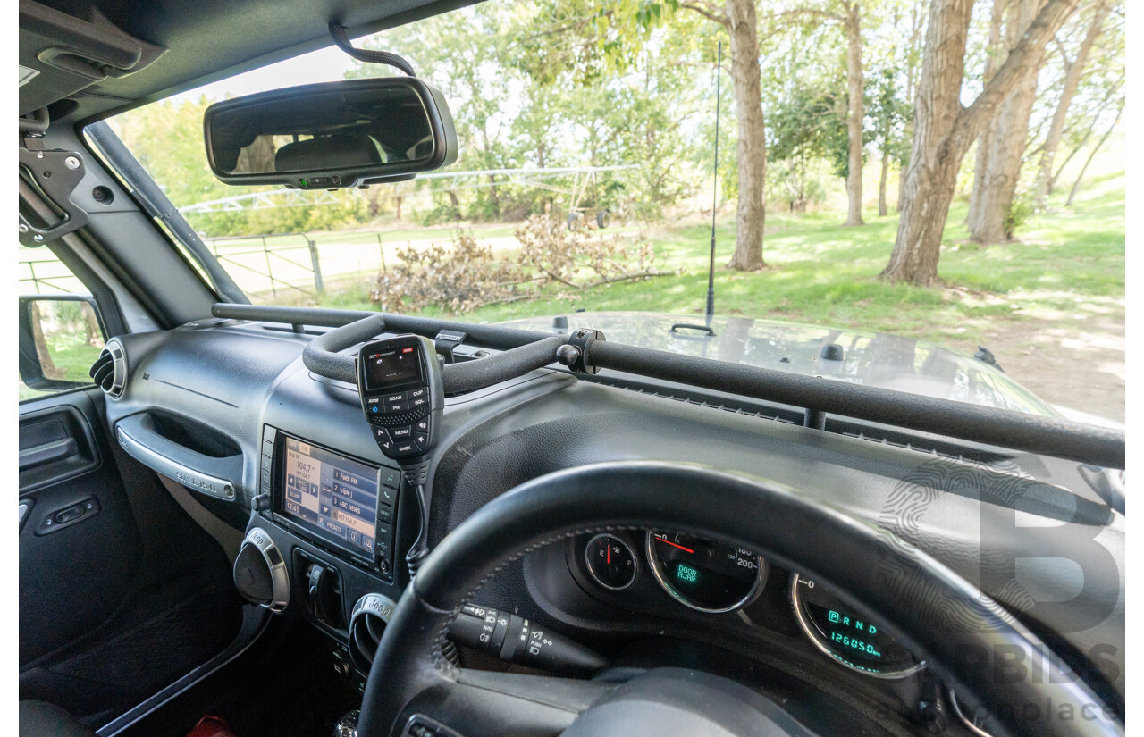 1/2018 Jeep Wrangler Unlimited Overland (4x4) JK MY18 4D Hardtop Billet Silver Metallic V8 5.7L