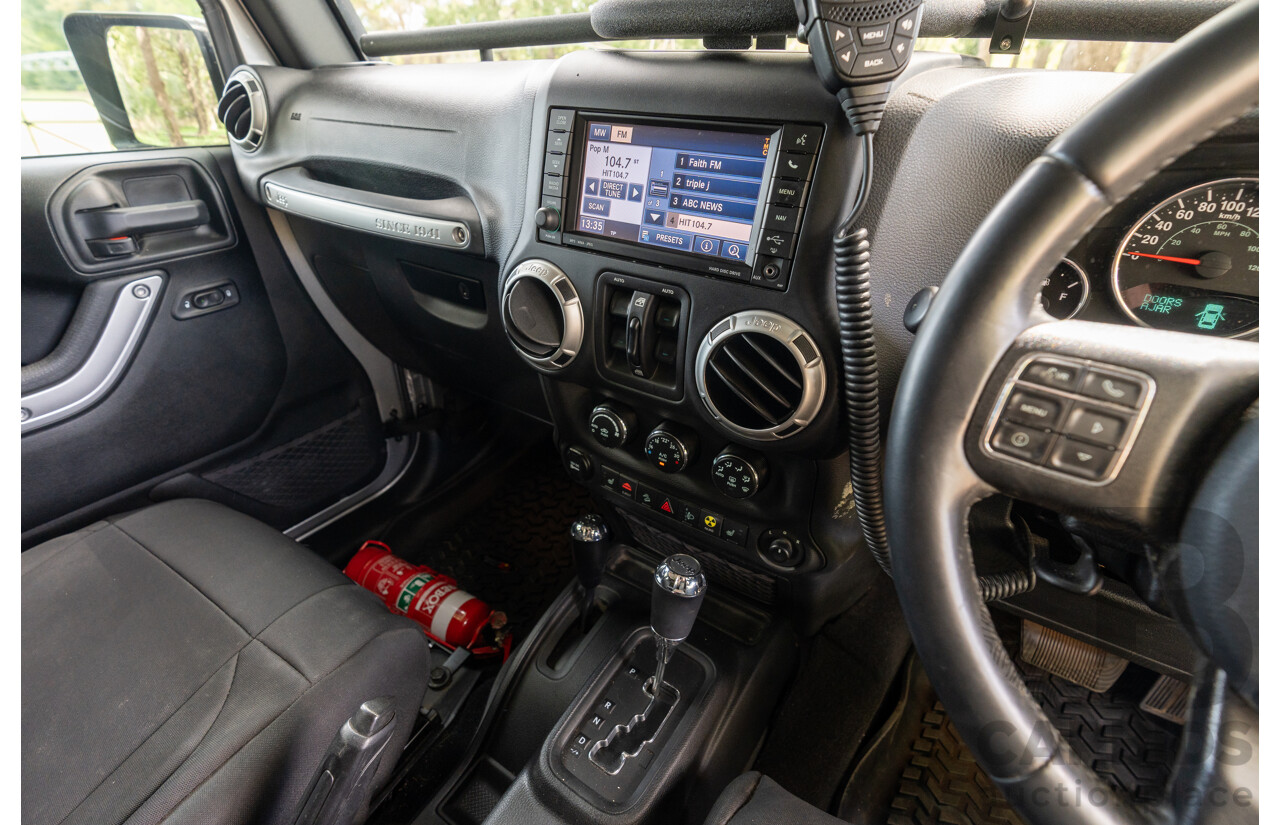 1/2018 Jeep Wrangler Unlimited Overland (4x4) JK MY18 4D Hardtop Billet Silver Metallic V8 5.7L