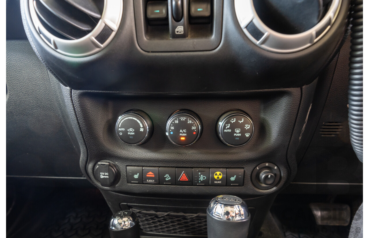 1/2018 Jeep Wrangler Unlimited Overland (4x4) JK MY18 4D Hardtop Billet Silver Metallic V8 5.7L