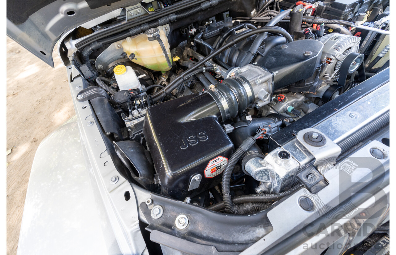 1/2018 Jeep Wrangler Unlimited Overland (4x4) JK MY18 4D Hardtop Billet Silver Metallic V8 5.7L