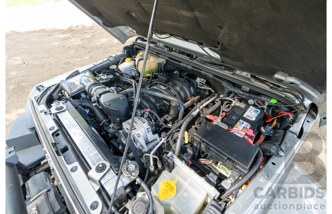 1/2018 Jeep Wrangler Unlimited Overland (4x4) JK MY18 4D Hardtop Billet Silver Metallic V8 5.7L