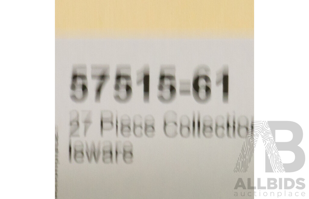 Vintage Cane Picnic Basket with Contents