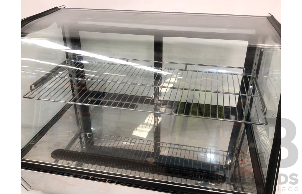 Exquisite 160 Litre Counter Top Curved Cake Display Refrigerator