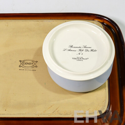 Collection of Sundries Including  Charcuterie Board, Trinket Box, Microscope Eyepiece Camera and More