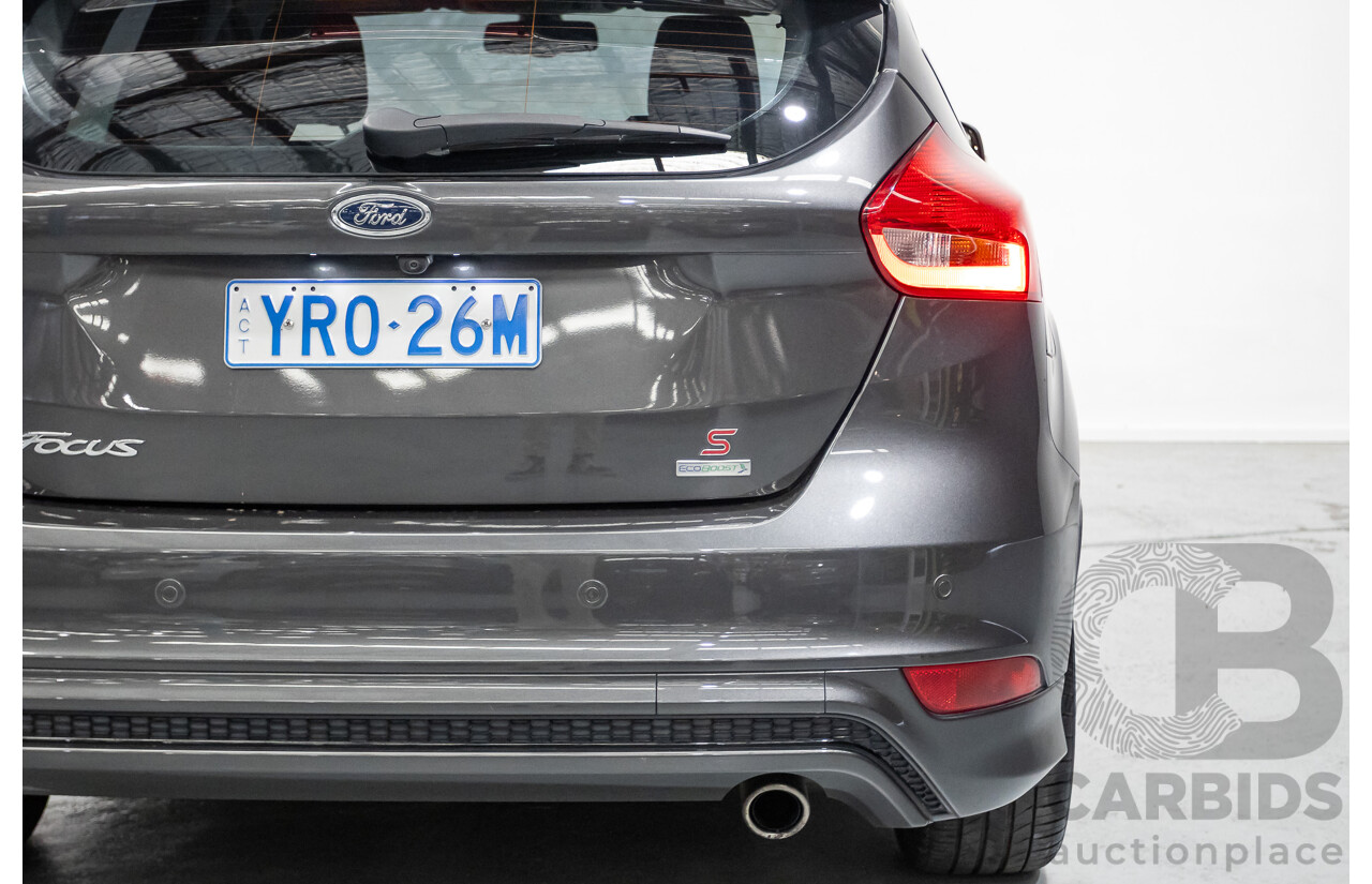 8/2016 Ford Focus Sport LZ 5D Hatchback Magnetic Grey Turbo 1.5L