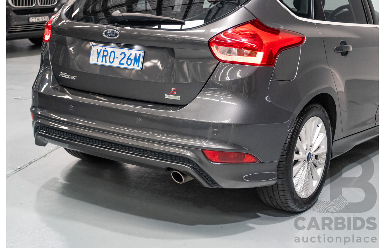 8/2016 Ford Focus Sport LZ 5D Hatchback Magnetic Grey Turbo 1.5L