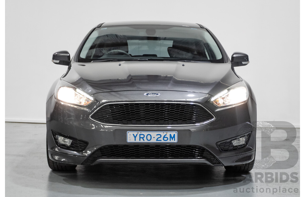 8/2016 Ford Focus Sport LZ 5D Hatchback Magnetic Grey Turbo 1.5L