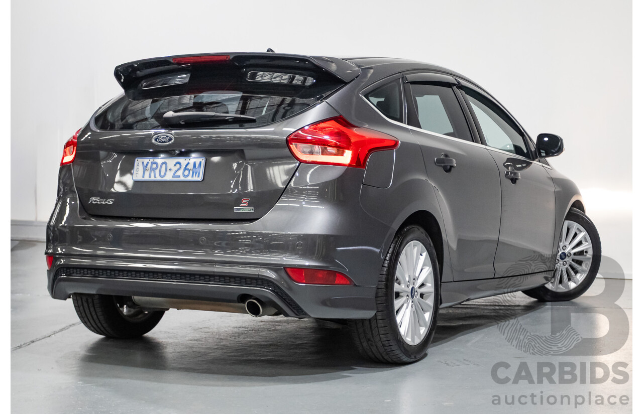 8/2016 Ford Focus Sport LZ 5D Hatchback Magnetic Grey Turbo 1.5L