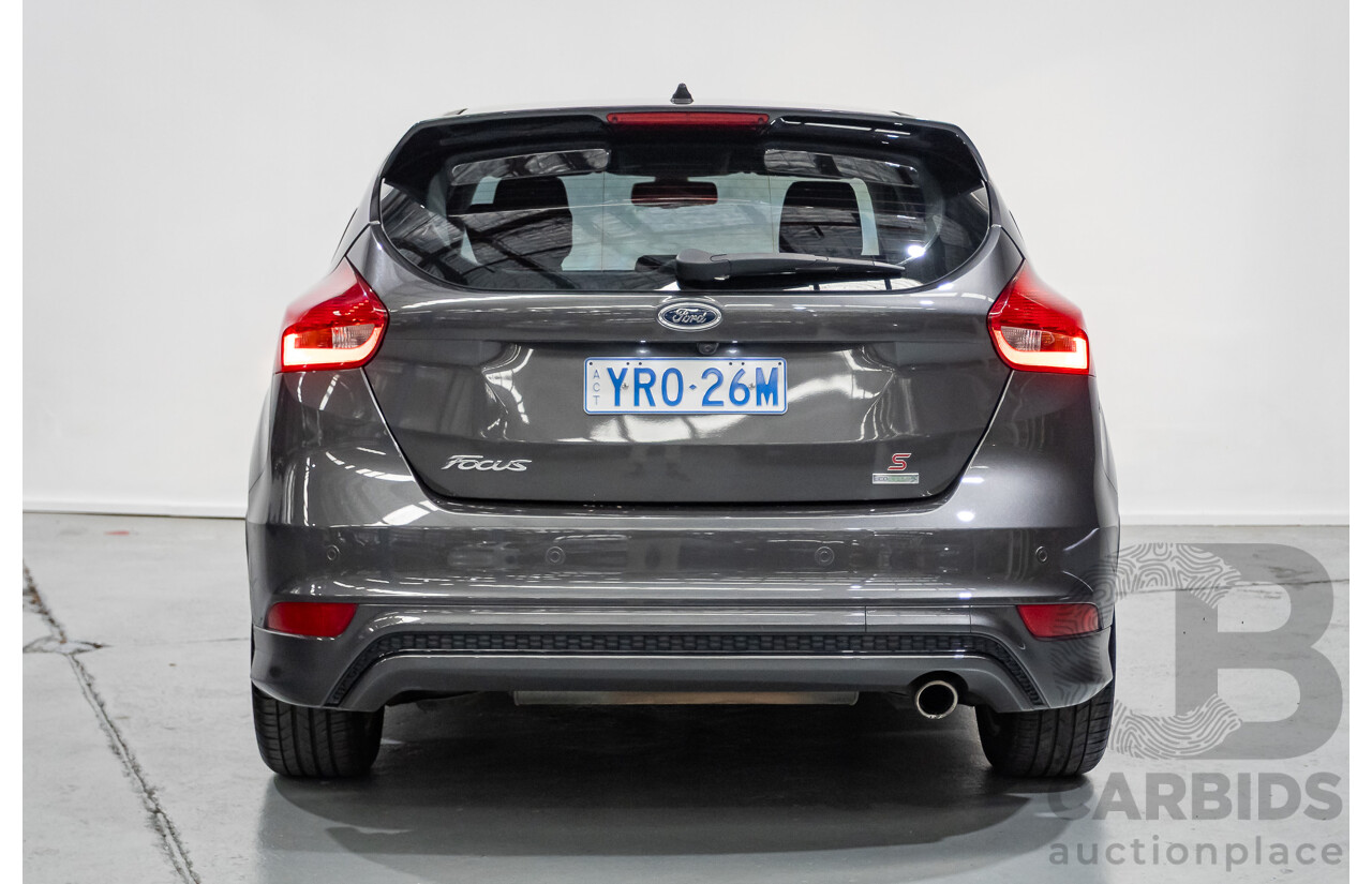 8/2016 Ford Focus Sport LZ 5D Hatchback Magnetic Grey Turbo 1.5L