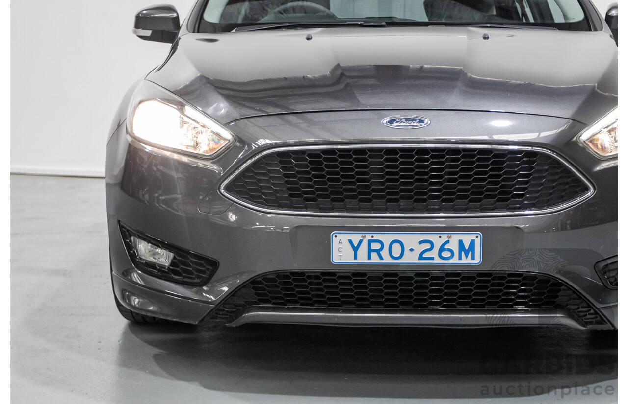 8/2016 Ford Focus Sport LZ 5D Hatchback Magnetic Grey Turbo 1.5L