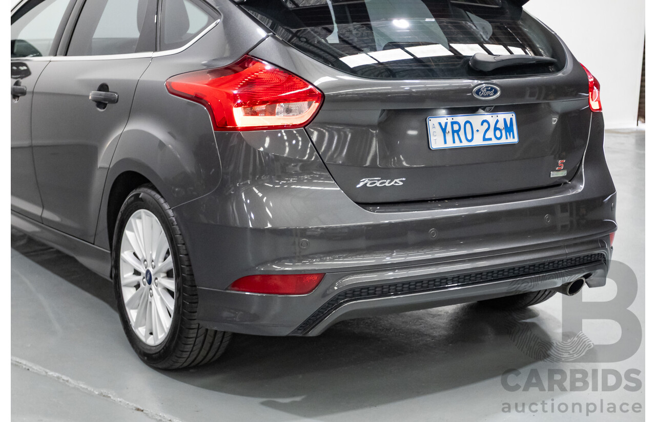 8/2016 Ford Focus Sport LZ 5D Hatchback Magnetic Grey Turbo 1.5L