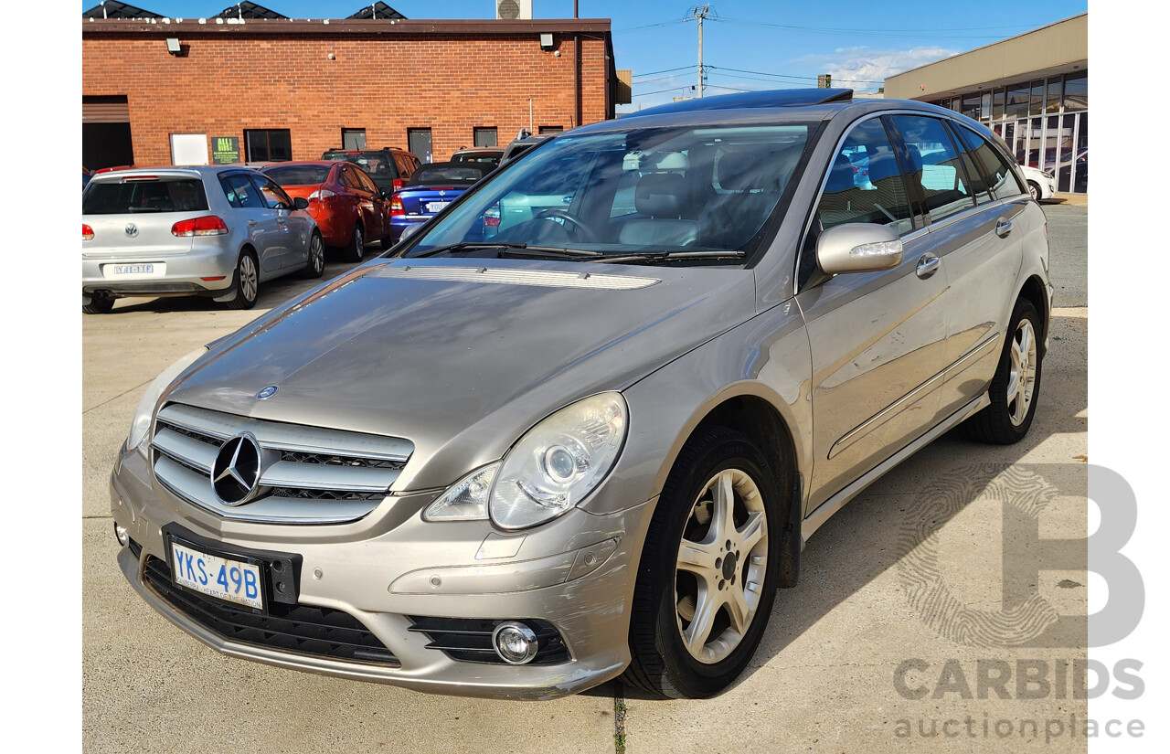 12/2007 Mercedes-Benz R 280 CDI (rwd) 251 MY08 4d Wagon Silver 3.0L