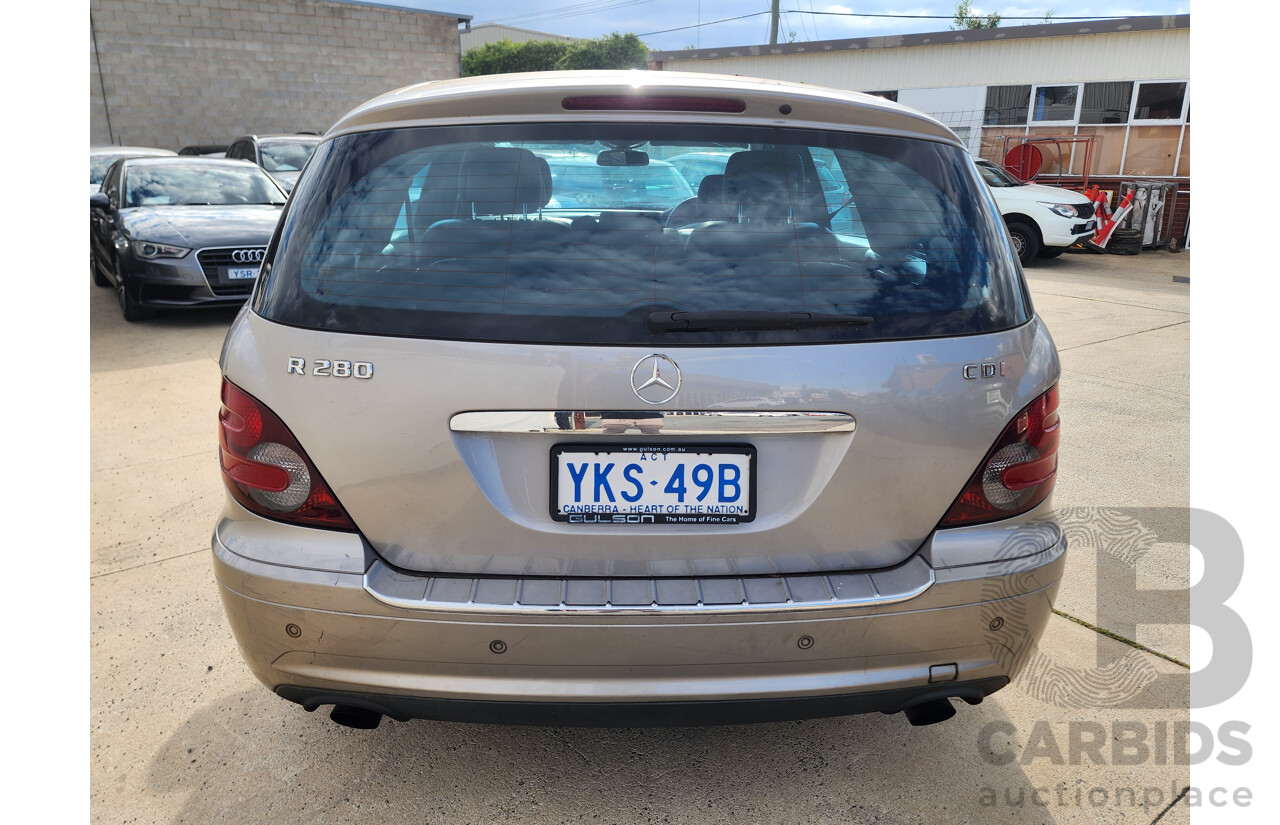 12/2007 Mercedes-Benz R 280 CDI (rwd) 251 MY08 4d Wagon Silver 3.0L