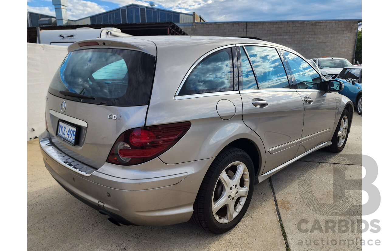 12/2007 Mercedes-Benz R 280 CDI (rwd) 251 MY08 4d Wagon Silver 3.0L