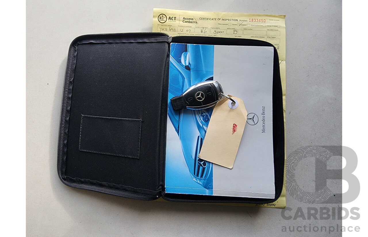 12/2007 Mercedes-Benz R 280 CDI (rwd) 251 MY08 4d Wagon Silver 3.0L