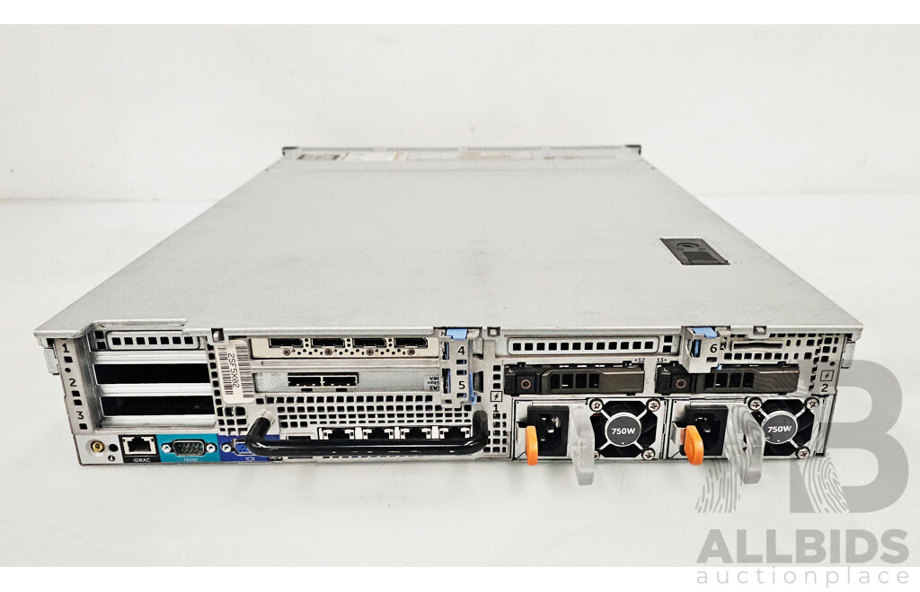 Dell PowerEdge R720xd Dual Intel Xeon (E5-2690 V2) 3.00GHz-3.60GHz 10-Core CPU 2RU Server W/ 34TB Storage & 96GB DDR3