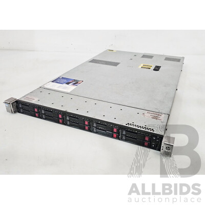 HP ProLiant DL360p Gen8 Dual Intel Xeon (E5-2630 0) 2.30GHz-2.80GHz 6-Core CPU 1RU Server W/ 96GB DDR3