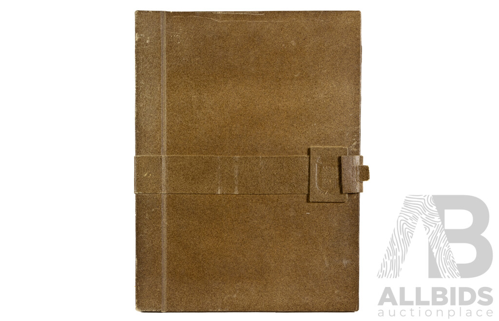 Wonderful Vintage Print Folio with Four (4) Eastern European Signed Prints & Etchings, Dated c1980s, 50 x 33 cm (sheets) (4)