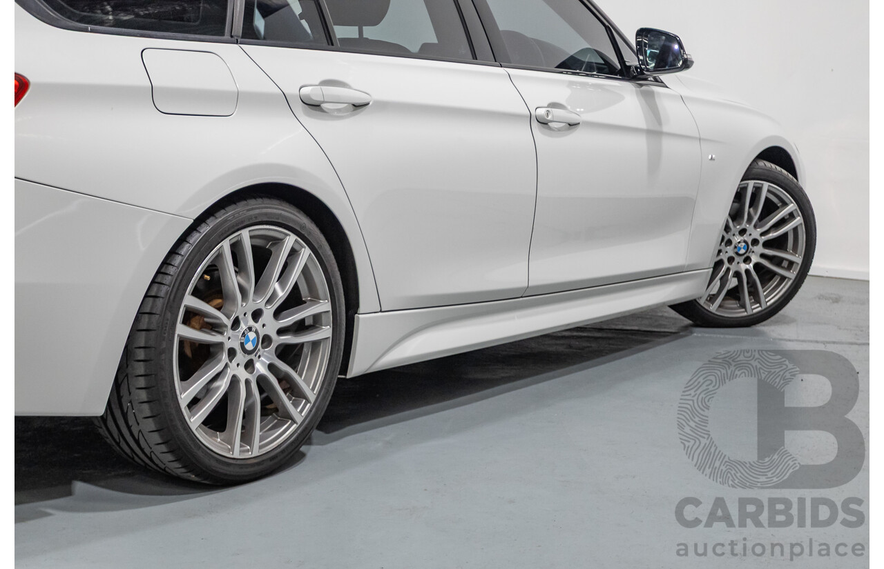 9/2013 BMW 318d M Sport Package F31 4D Wagon Alpin White Turbo Diesel 2.0L