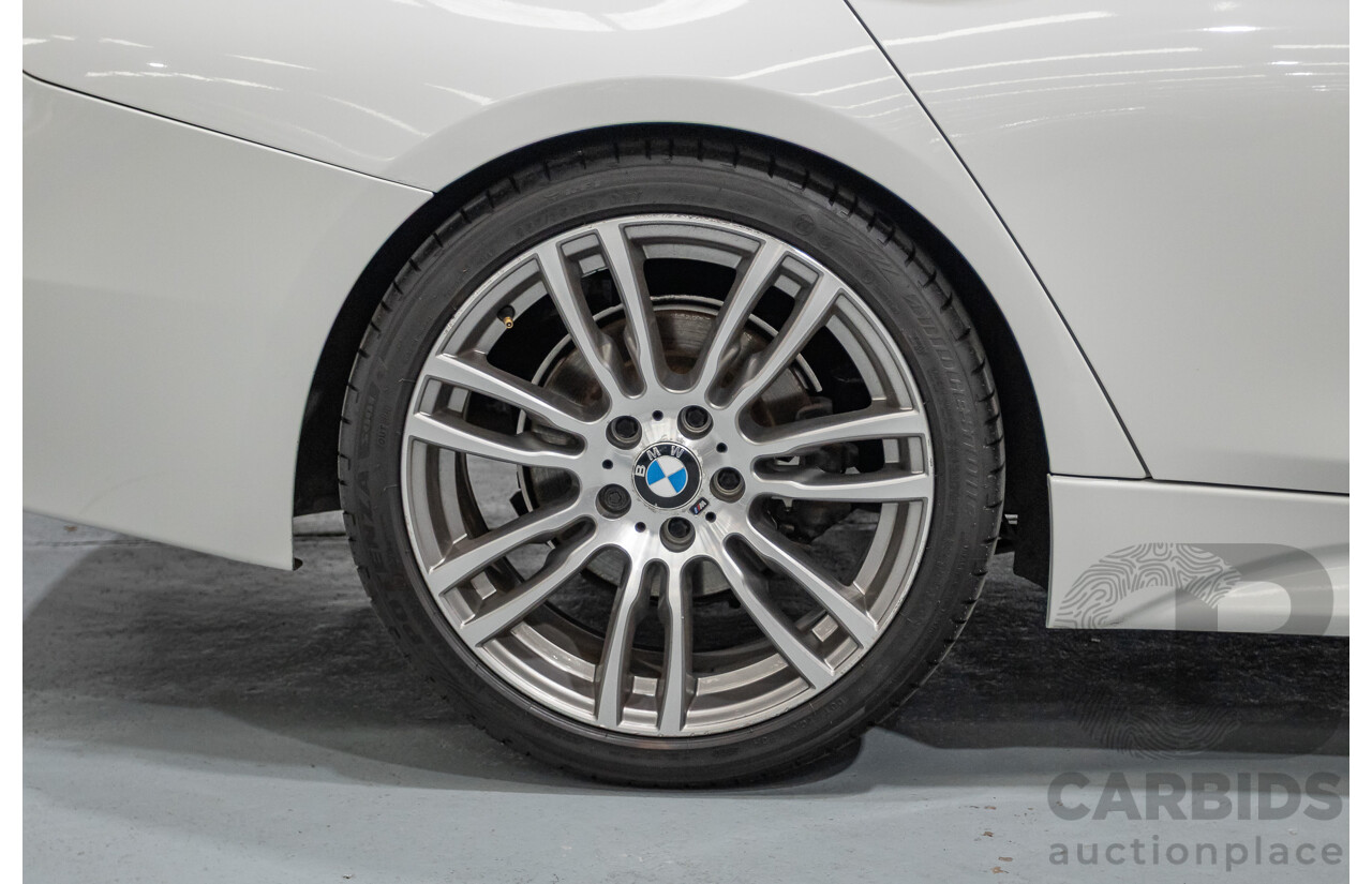 9/2013 BMW 318d M Sport Package F31 4D Wagon Alpin White Turbo Diesel 2.0L