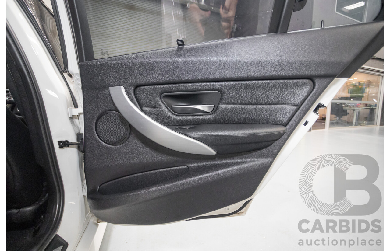 9/2013 BMW 318d M Sport Package F31 4D Wagon Alpin White Turbo Diesel 2.0L