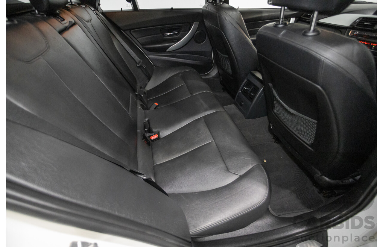 9/2013 BMW 318d M Sport Package F31 4D Wagon Alpin White Turbo Diesel 2.0L