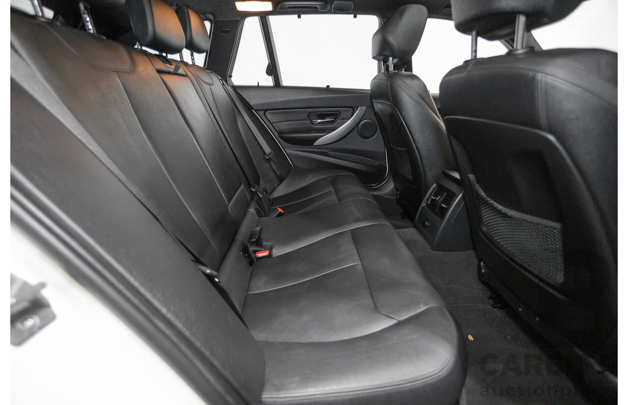 9/2013 BMW 318d M Sport Package F31 4D Wagon Alpin White Turbo Diesel 2.0L