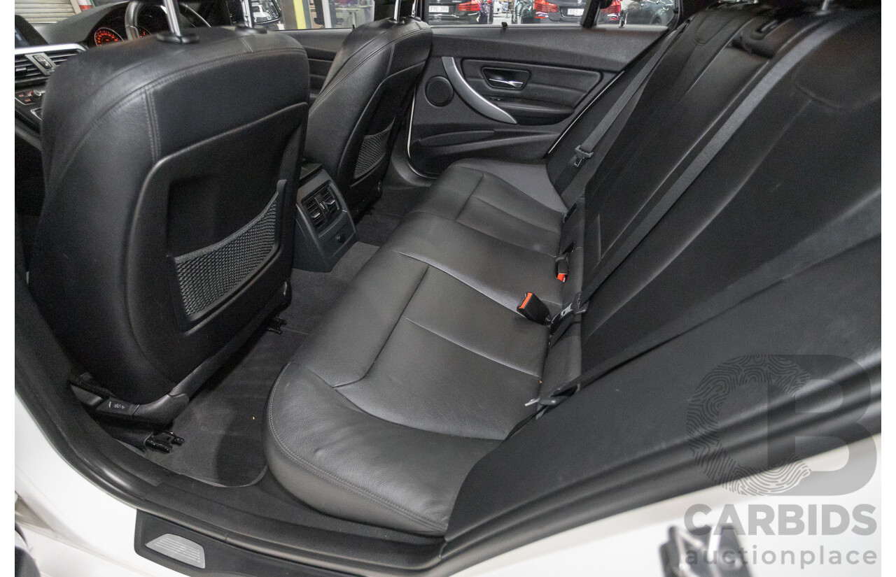 9/2013 BMW 318d M Sport Package F31 4D Wagon Alpin White Turbo Diesel 2.0L