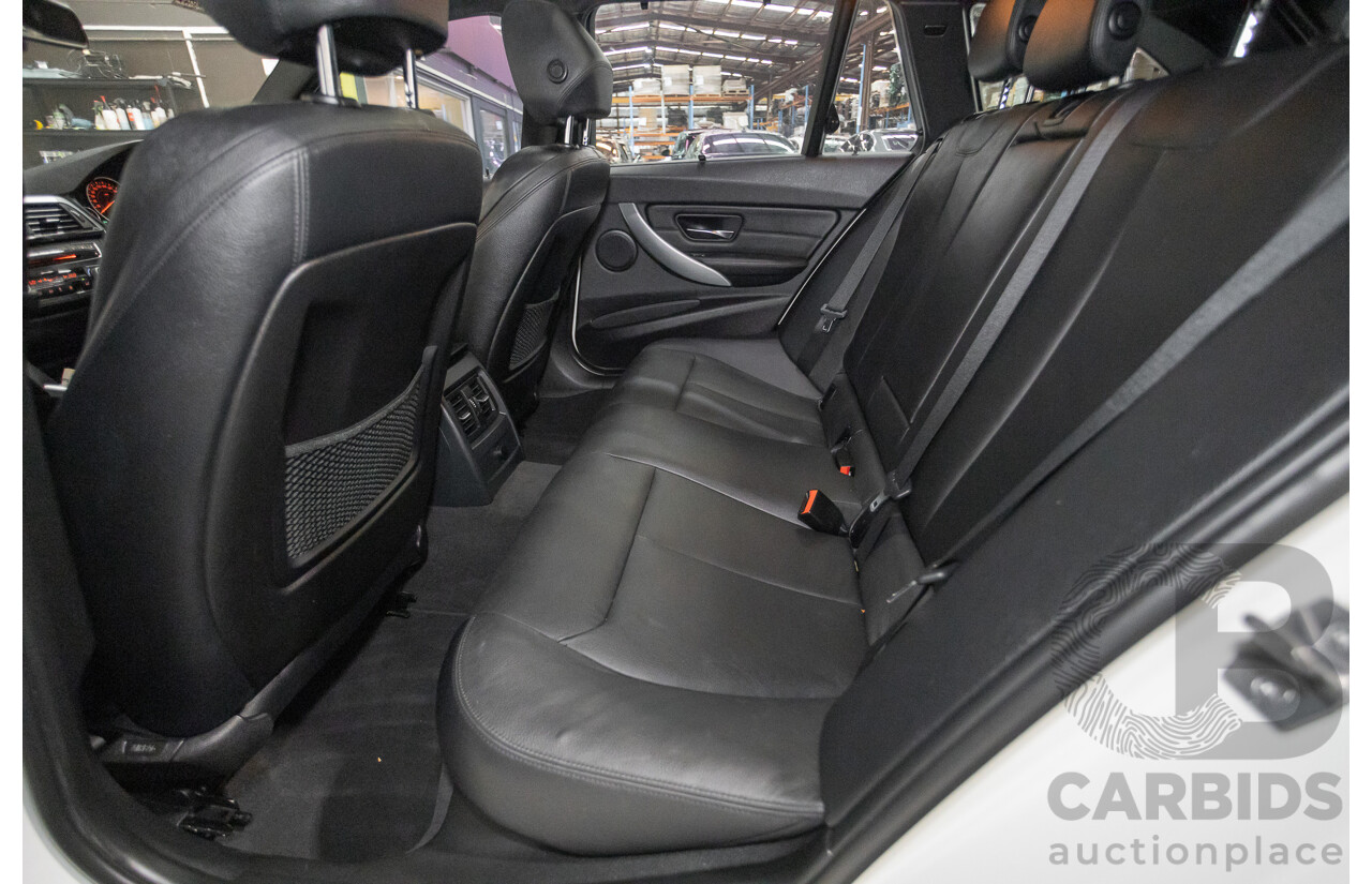 9/2013 BMW 318d M Sport Package F31 4D Wagon Alpin White Turbo Diesel 2.0L