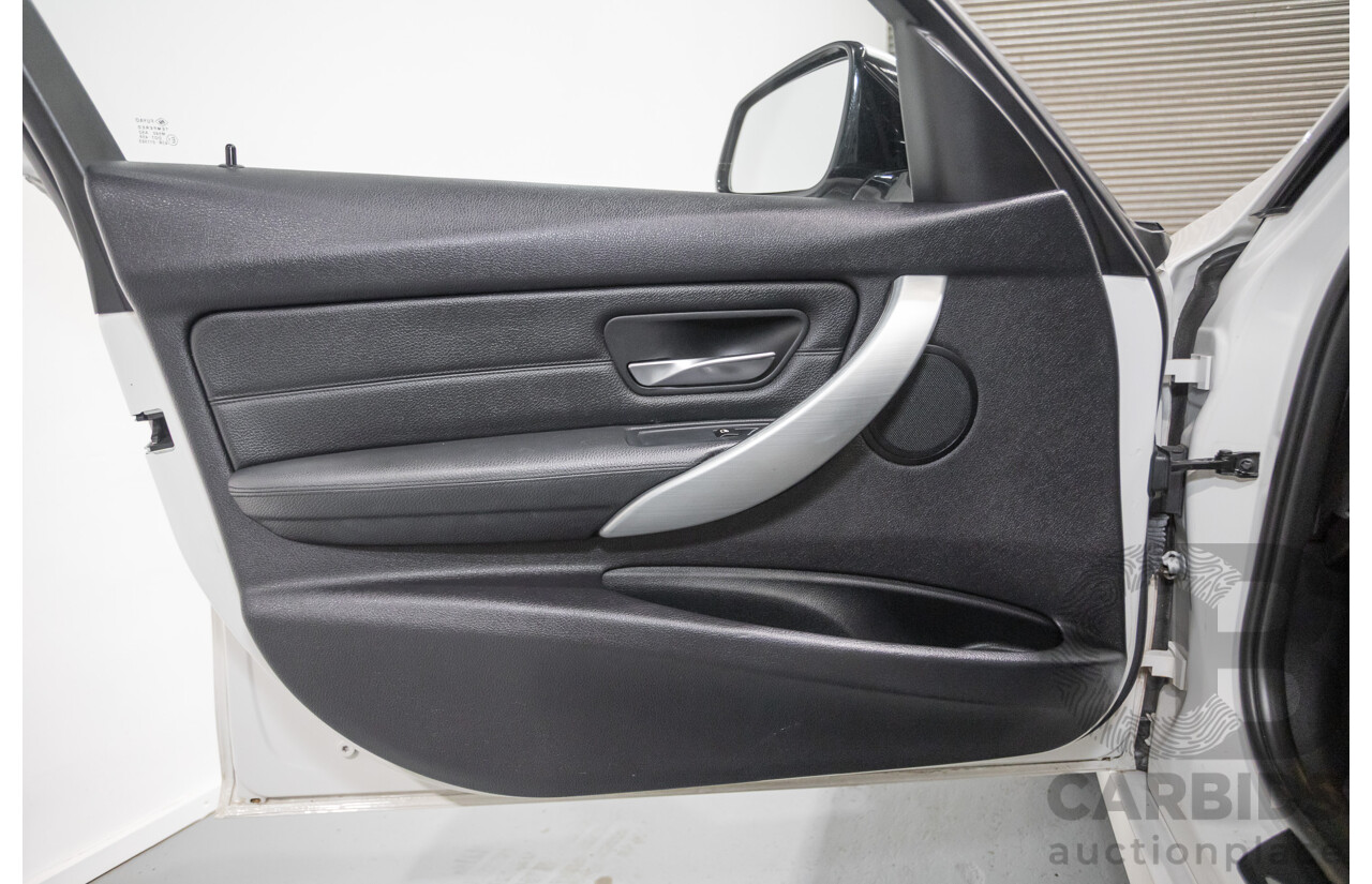 9/2013 BMW 318d M Sport Package F31 4D Wagon Alpin White Turbo Diesel 2.0L