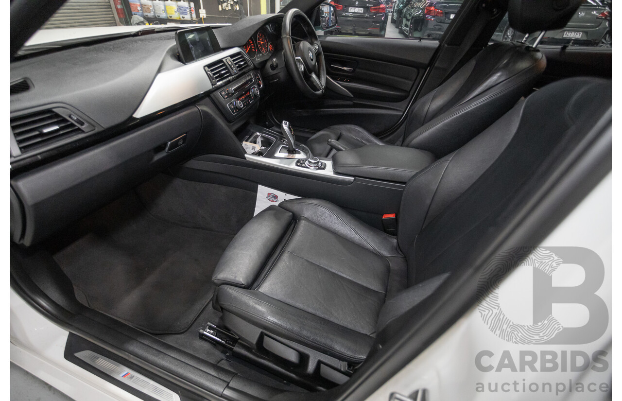 9/2013 BMW 318d M Sport Package F31 4D Wagon Alpin White Turbo Diesel 2.0L