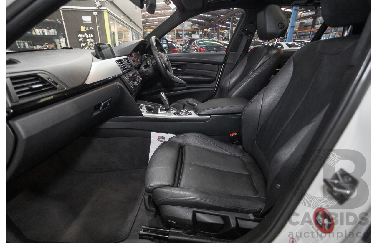 9/2013 BMW 318d M Sport Package F31 4D Wagon Alpin White Turbo Diesel 2.0L